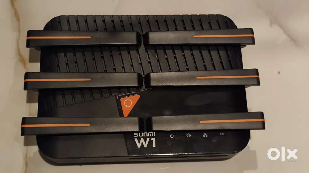 Sunmi W1 Pro Router, Qualcomm CPU, 2.4GHz/5GHz Signal, 128MB RAM.