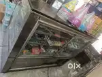 Display counter 5ft with round glass