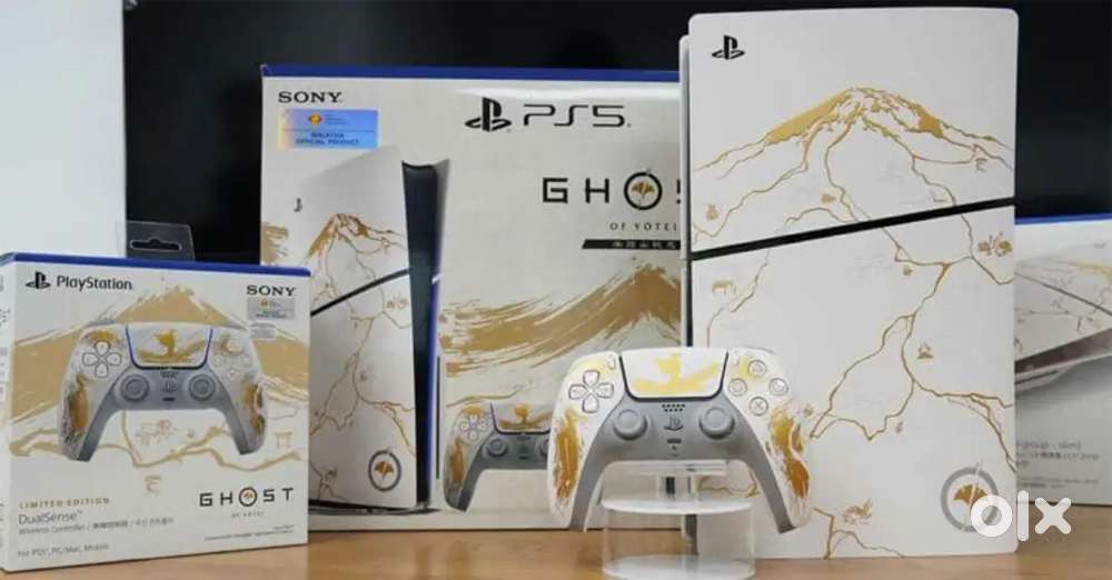 PlayStation 5 Slim [Ghost of Yotei Gold Limited Edition Bundle] (1TB)