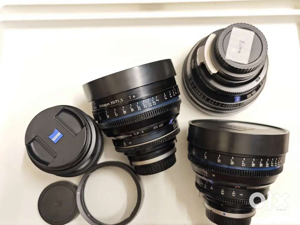 Zeiss CP2 super speed Cine Lens Set - EF mount (Milvus 50MM)