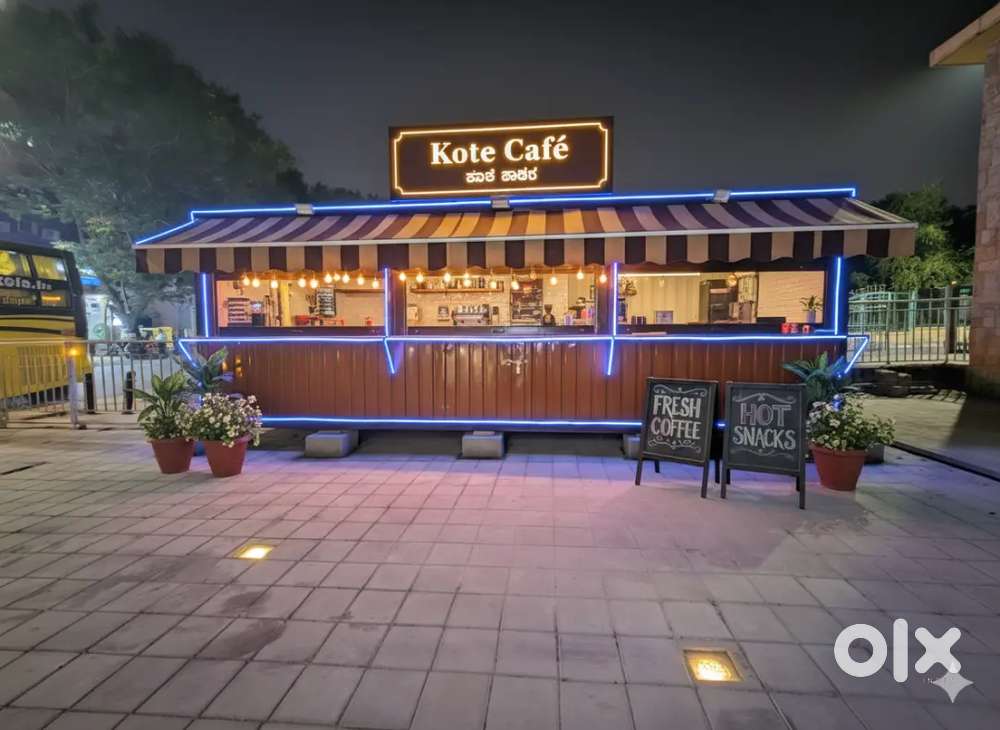 Cafe shop or any shop u can setup as ur need