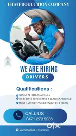Driver - Film Production company