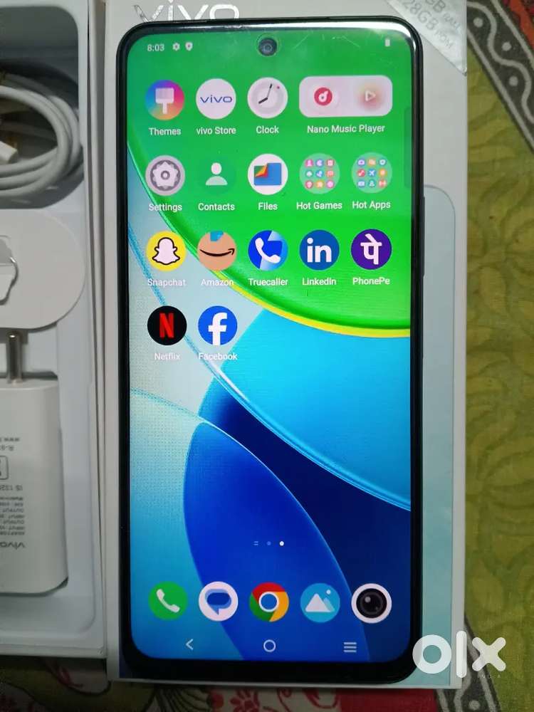 VIVO Y29 5G (6+6/128)GB.6 MONTH RUNNING,MAA USE KORE,FULL NEW.