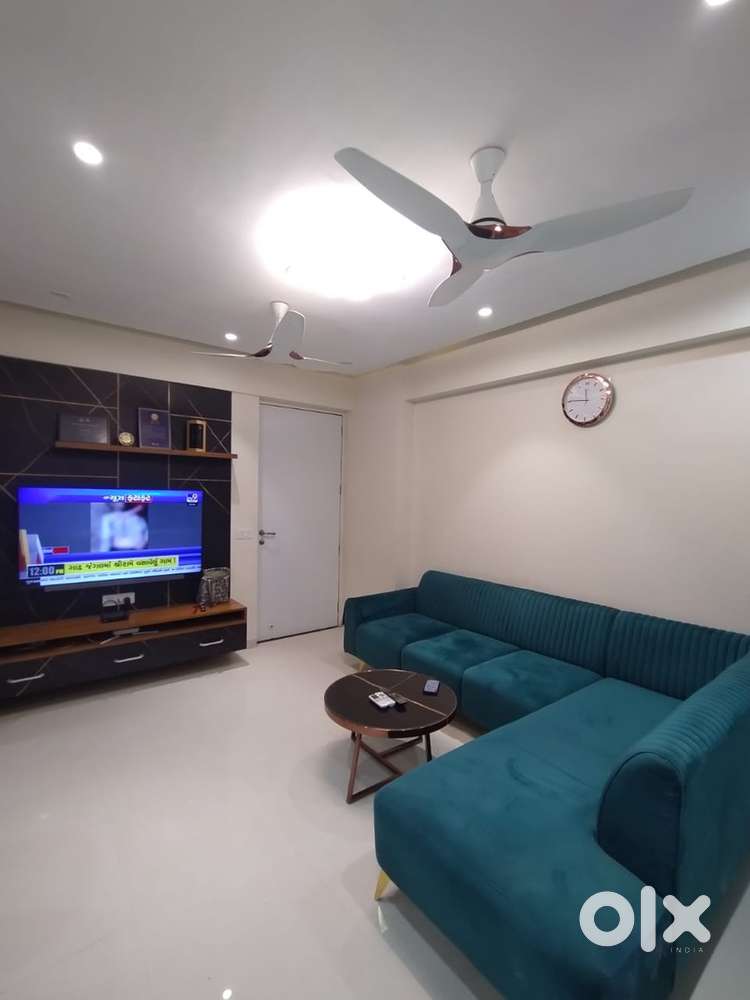 3bhk furnished flat for sale at South bopal Ahmedabad