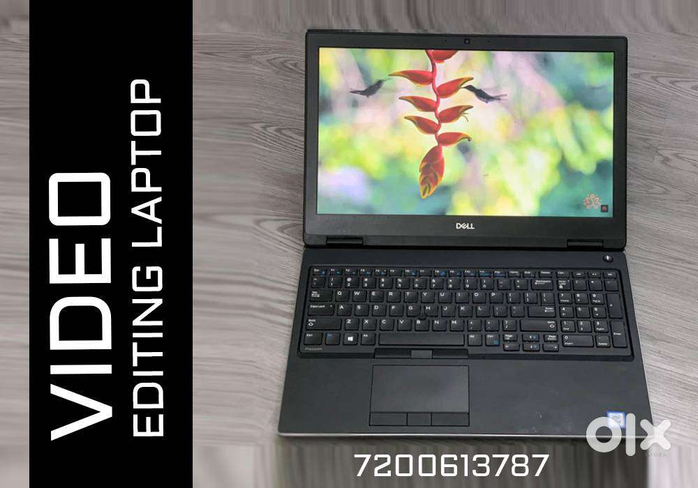 LAPTOP  VIDEO EDITING  i7 9th gen  graphics card 4gb   warranty 1Y