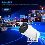 4K Android Dual Band WiFi6G (400 ANSI) Netflix Prime YouTube Projector