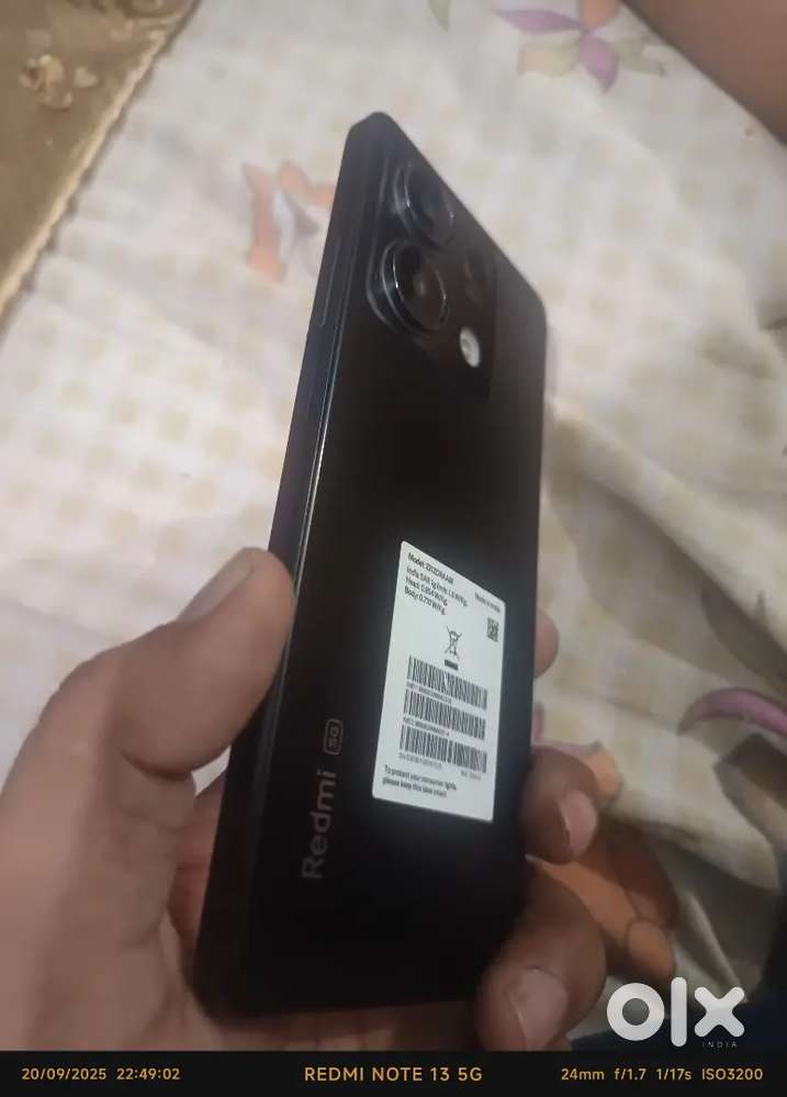 Good condition phn Mi  note 13 5g mobile 12/256