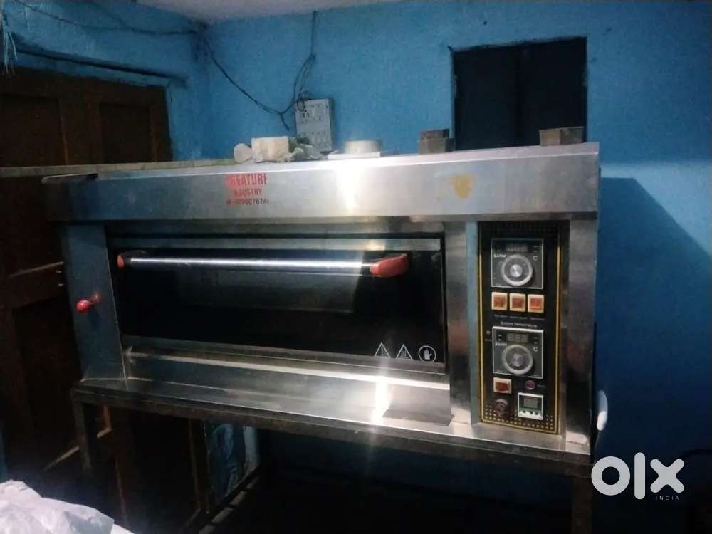 2 tray gas oven