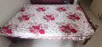 Double Bed Cot with Mattress for Sale