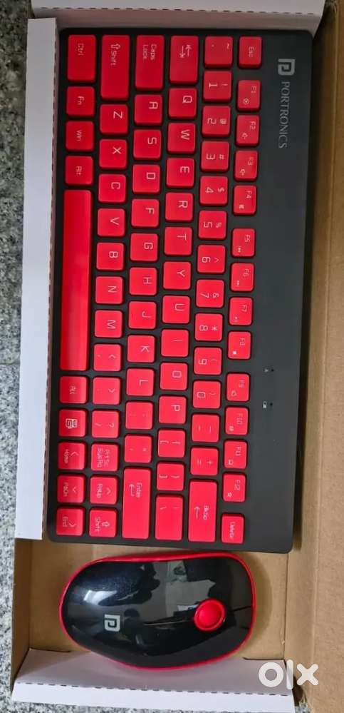 New wireless Portronics + Mouse key2 combo
