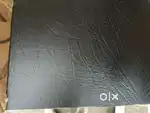 Leather material for car mat