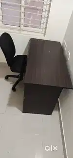 Wooden Table & Chair
