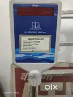 Weight machine for grocery shops, food seller, courier people