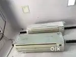 1 ton split AC with warranty and good condition