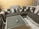 Sofa set with centre table