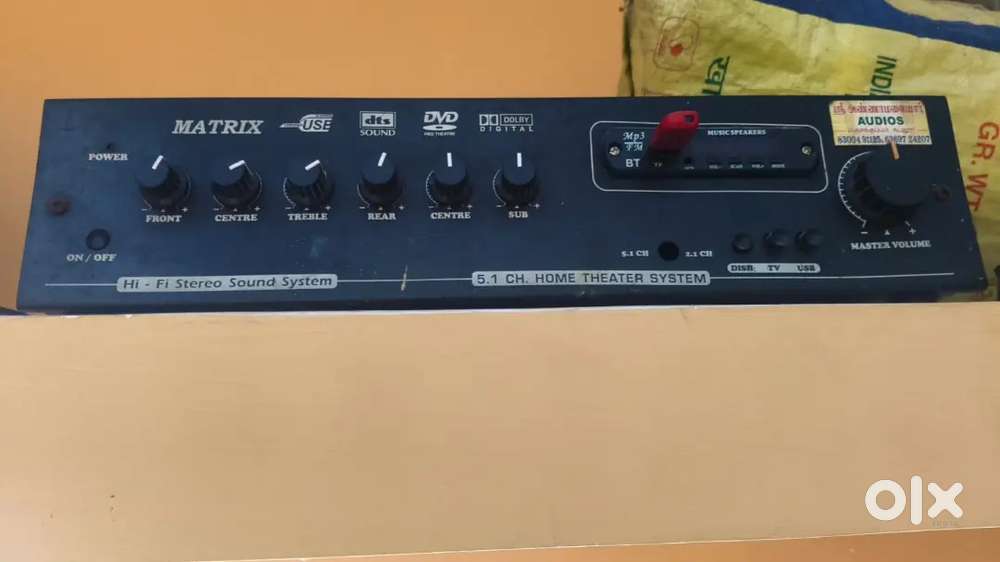 Amplifier 5.1 STK model clear sound effect