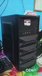 Complete Desktop PC Setup i3 Monitor + Keyboard Ready to Use Office