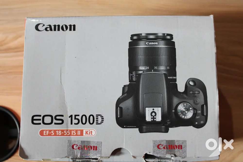 Canon EOS 1500d DSLR (with memory card)