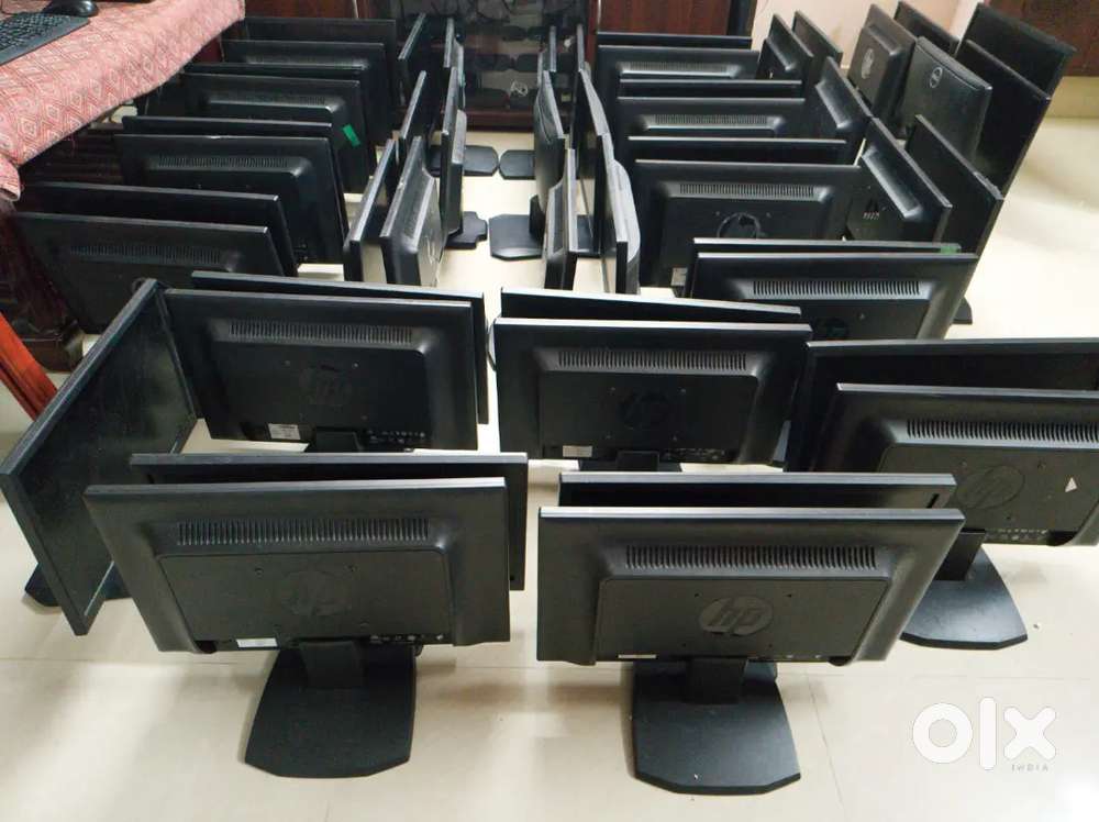 30Nos Availabe, 19inch Hp Led monitor,,working condition,Rate:2300Each