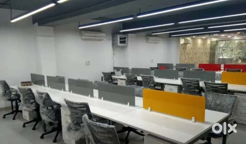 30SEATING 2CABINS FULLY FURNISHED OFFICE AT RENT VIJAY NAGAR INDORE
