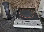 3 year old hardly used Eureka Forbes AQUAGAURD, Bajaj induction & jug,
