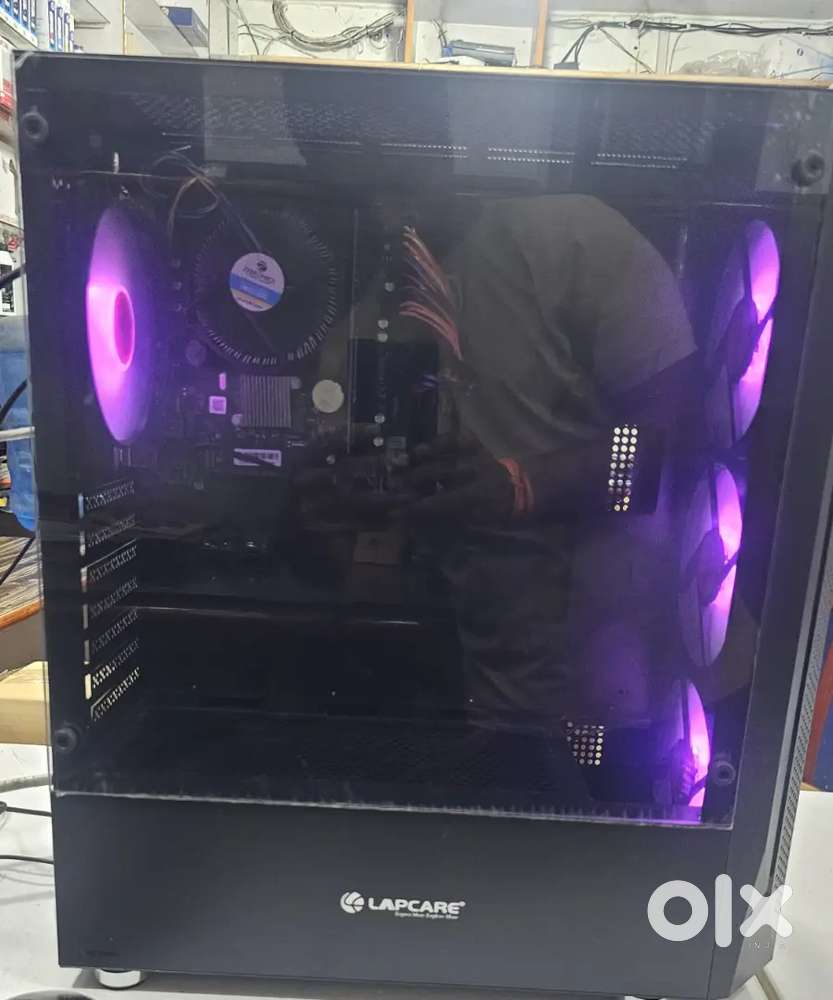 i5 8th gen GAMING CPU H310 BORD 8GB DDR4 RAM 4GB GRAPHICS GT730 NEW PC