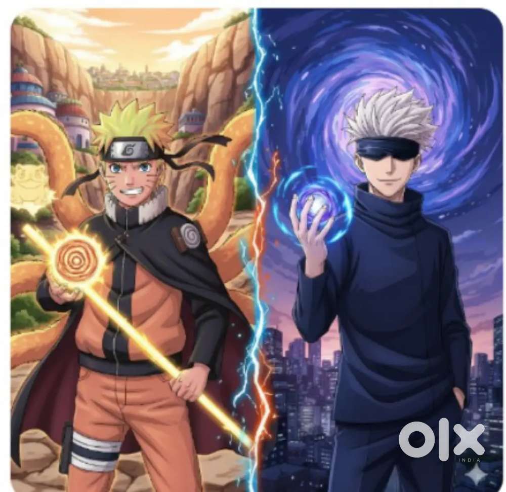 Naruto and gojo photo
