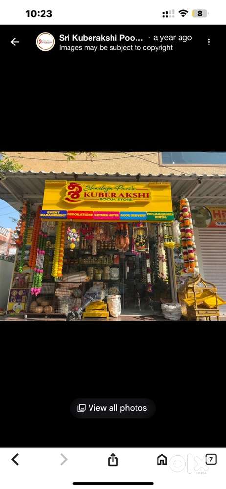 Pooja and events store with fancy items