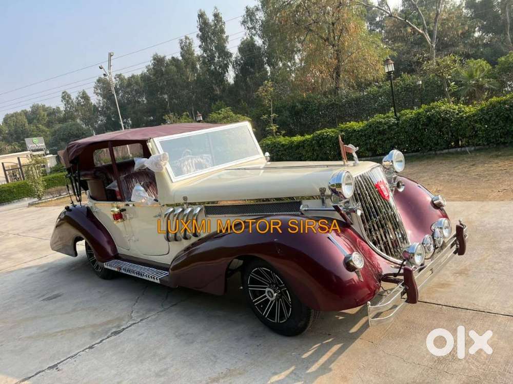 RESTORED  VINTAGE WEDDING CAR LUXMI MOTORS SIRSA