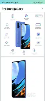Redmi 9 power 4 gb ram 64 rom