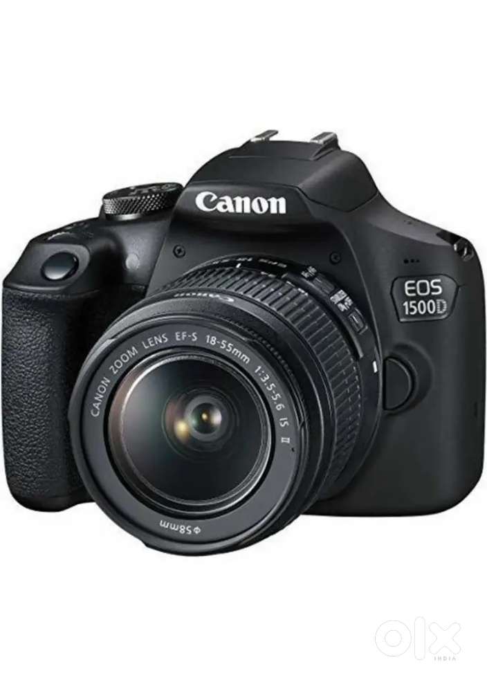 Canon 1500d for sale 25000 long lens and shot lens