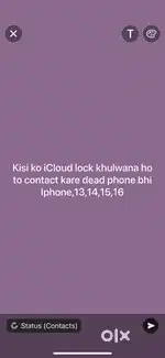 Iphone icloud or phone unlock karwane ke liye contact kare