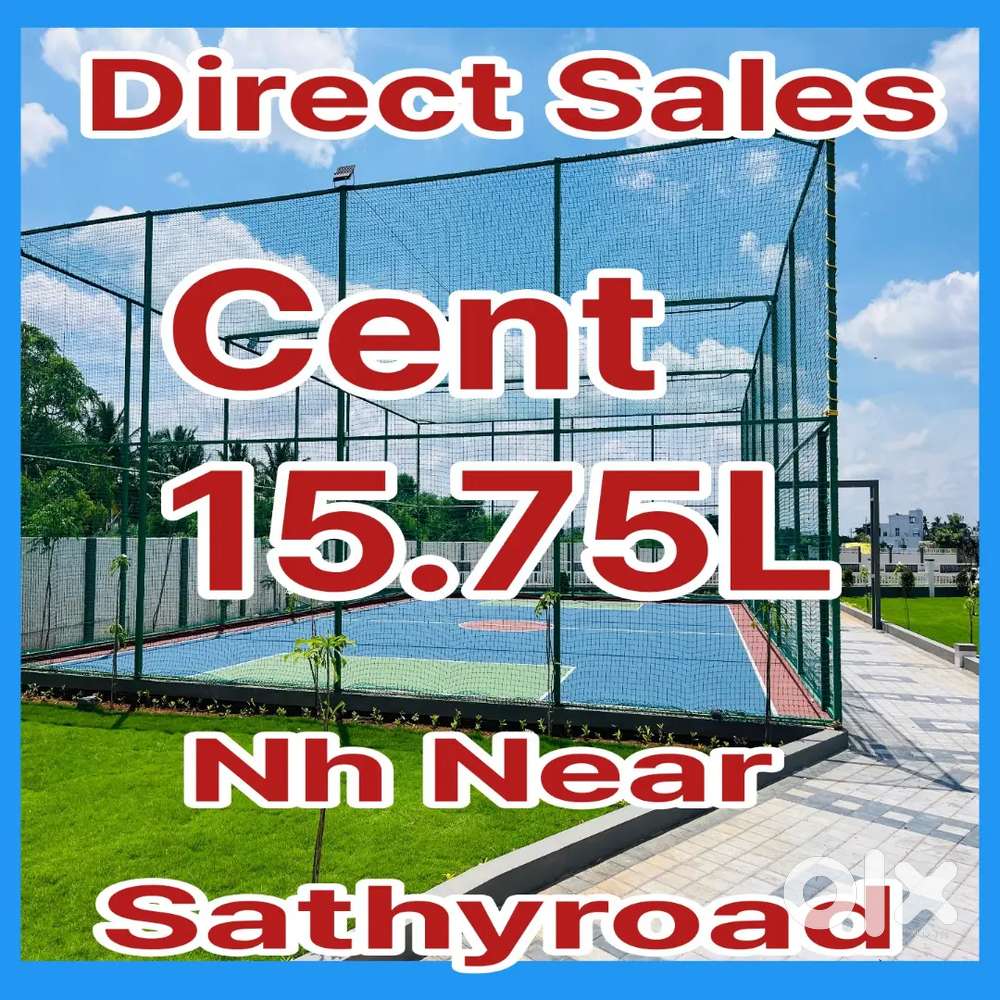 Land For Sales Near Sathyroad Nh 1 Kms 15.75L