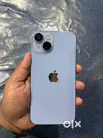 iPhone 14 Blue colour mint conditon. Will bill and box