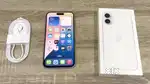 Iphone 16 5G 128gb  white colour 6 month used