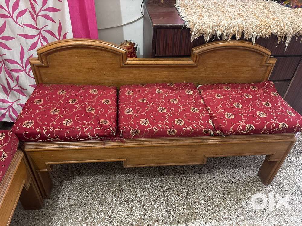 Wooden sofa
