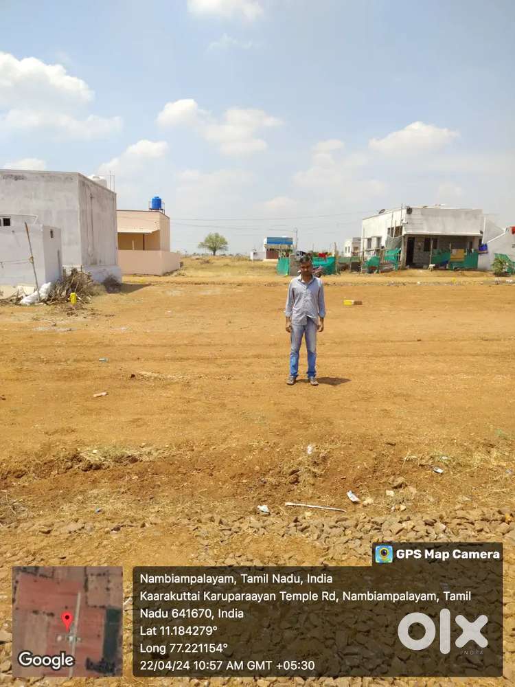 5.50cents land sale in Thekkalur near Sri Shakti International School