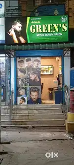 Greens mens saloon