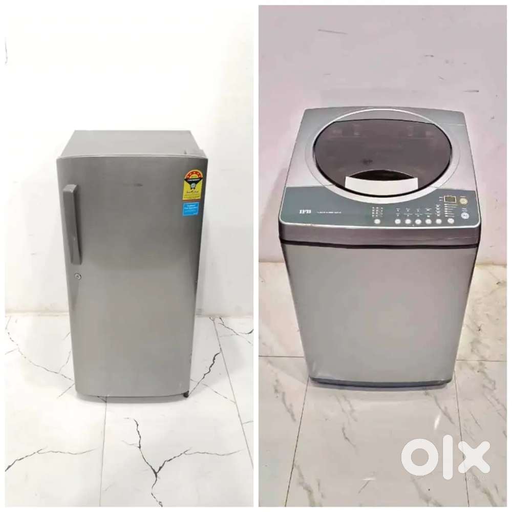 Samsung single door and IFB top load fully automatic washing machine