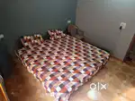 1 BHK Sharing  AC, Fridge, RO, Washing Machine, Kitchen with Utensils