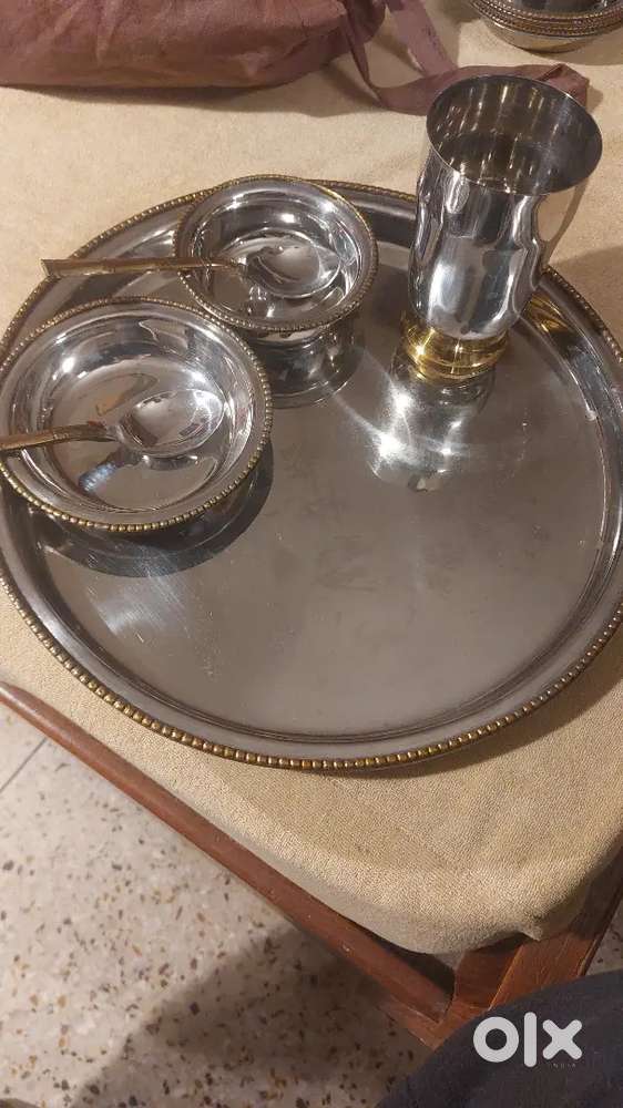 Crockery tea set stainless steel set