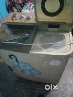 Intex washing machine 8kg sami automatic