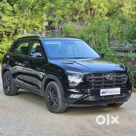Hyundai Creta SX (O) 1.5 Petrol CVT Knight, 2023, Petrol