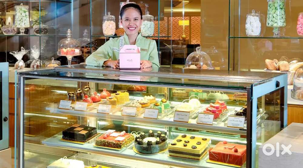 Urgently required staff for cake shop