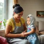 Baby Caretaker House maid Cooking Cleaning female staff Need 24h only