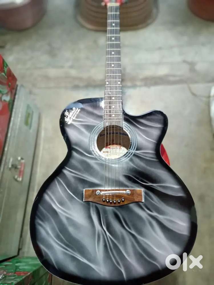 Brand new acoustic guitar with 1 year warranty bill