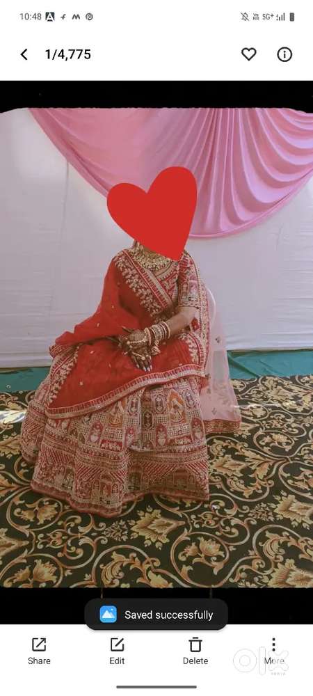 Bridal choli
