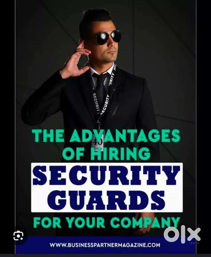 Need male candidates Security guard jobs