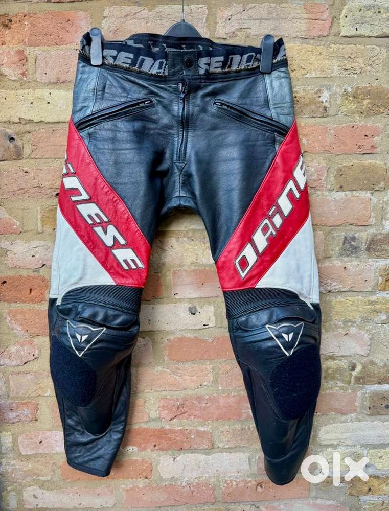 Dainese Leather Motorcycle Trousers Size 30