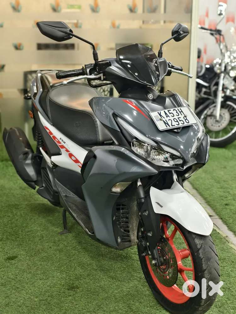 Down payment :- 35000 Yamaha Aerox 155cc 2022 model single owner